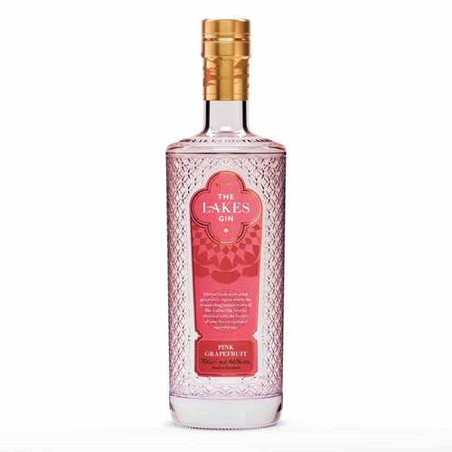 The Lakes Pink Grapefruit Gin – Zesty and Refreshing 70cl